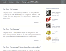 Tablet Screenshot of aboutdoggies.net